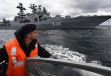 Rusia anuncia ejercicios militares navales con China