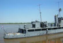 Confirmado: El Cañonero HUMAITÁ se hundió debido a un importante ingreso de agua en la popa