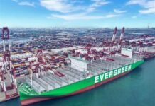 Evergreen integra a su flota nuevo portacontenedores Megamax de 24.004 TEUs
