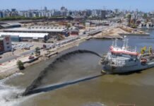 Dónde trabajan y a quién pertenecen las dragas más innovadoras que operan en Argentina