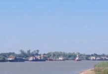 Dramática situación del río Paraguay en el paso bermejo mantiene en vilo a la navegación