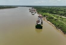 El río Paraguay sigue bajando y se asoma el peligro para la navegación y el abastecimiento nacional
