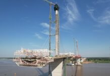 Construcción del Puente Héroes del Chaco marca un hito histórico en la ingeniería paraguaya