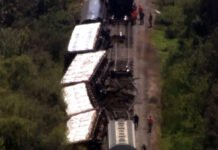 Tren de carga se descarrila en el Condado Manatee