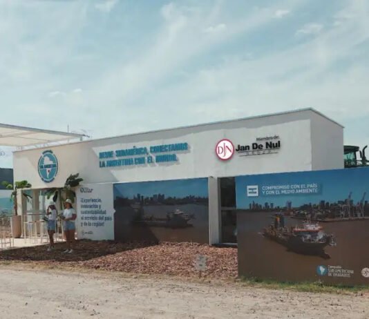 Compañía Sud Americana de Dragados acompaña al campo en Expoagro 2023