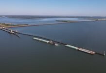 Esclusa de navegación de Yacyreta supera cifras de transporte de productos registrados durante dos años