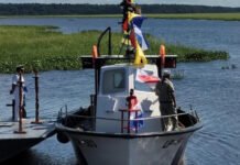 Armada Boliviana cuenta con nueva lancha bombero en el Canal Tamengo