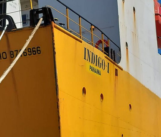 S.O.S. a bordo del buque «INDIGO I» reportan que se encuentra a la deriva desde hace 4 días y sufre un escoramiento importante