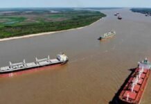 Jugar todas las cartas para asegurar la libre navegación, instrucción de Peña