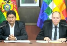 Bolivia y Brasil suscriben acta y en 30 días licitarán ‘llave en mano’ la construcción de puente binacional
