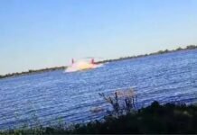 Tragedia en el río Paraná: un helicóptero se estrelló en el agua