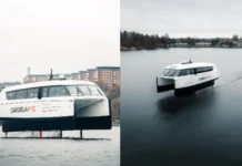 Así es el primer barco eléctrico volador que podría innovar el transporte en el mundo