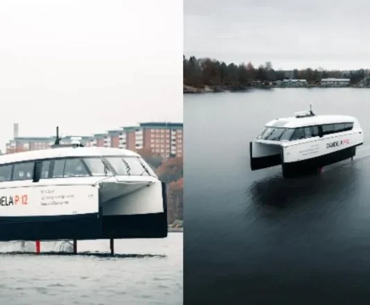 Así es el primer barco eléctrico volador que podría innovar el transporte en el mundo