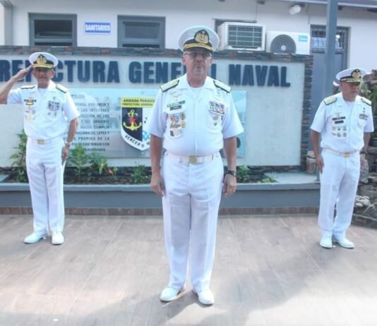 Asume nuevo Prefecto General Naval de Paraguay