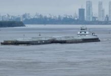 El gobierno de Milei volvería a privatizar el mantenimiento de la vía troncal del río Paraná