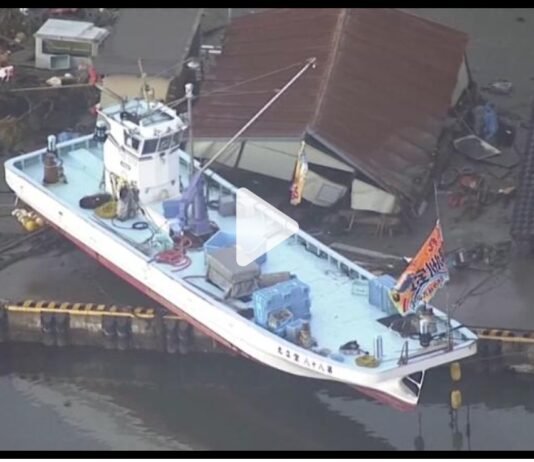 Japón: imágenes aéreas muestran los daños causados por el terremoto y las olas de tsunami en la ciudad de Wajima
