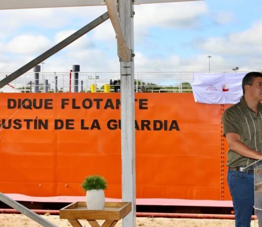 Paraguay inaugura nuevo dique flotante para atender alta demanda del sector Naviero