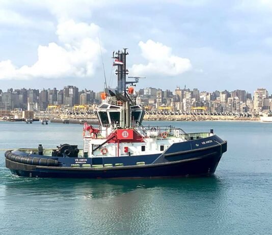 Boluda inicia operaciones en el puerto egipcio de Abu Qir con tres remolcadores