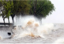 Hay alerta por crecidas en el Río de la Plata y fuertes olas en la Costa Atlántica