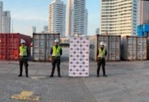 Incautan el mayor cargamento de sustancias químicas en el puerto de Cartagena
