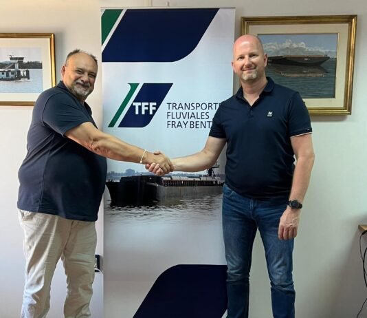 Transporte Fluviales Frey Bentos (TFF) ordena construcción de remolcador de 2.500 HP a Concordia Damen