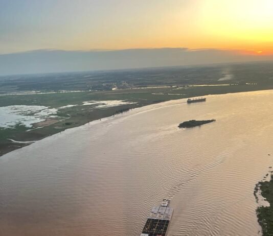 Inician obras de dragado en los pasos Guaicuru, Queso y Vuelta Bermejo en el tramo Sur del río Paraguay