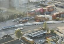 Primer convoy de celulosa ingresó al Puerto de Montevideo