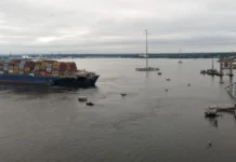 El buque Dali fue remolcado al puerto de Baltimore tras varias semanas del choque contra el puente Francis Scott Key