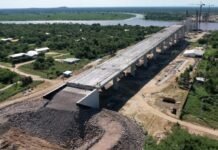 Avanza construcción de Puente de la Bioceánica, que cambiará configuración logística y fortalecerá integración regional