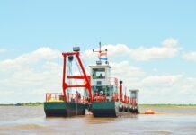 Hombre desaparecido tras caer de una draga en el Km 826 del Río Paraguay