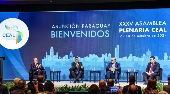 XXXV Asamblea Plenaria del Consejo Empresarial de América Latina (CEAL), con el objetivo de promover la integración