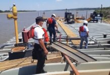 Implementan nueva normativa que exige cobertura ambiental para buques en la Vía Navegable Troncal de Argentina