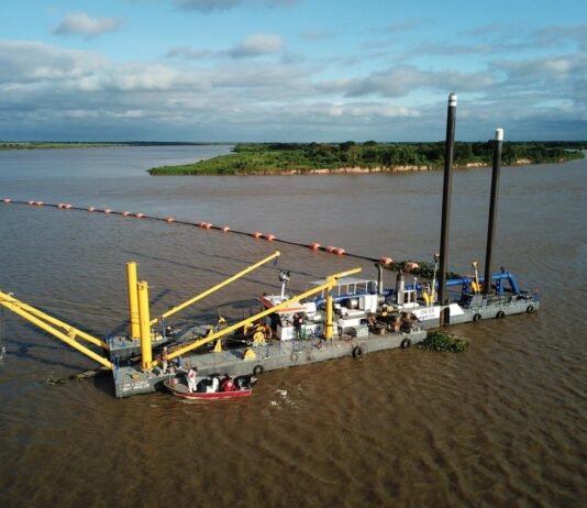 MOPC da un Importante Paso para el Rio Paraná