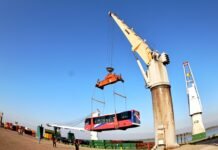 Llegan a Paraguay los primeros buses eléctricos donados por Taiwán