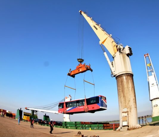 Llegan a Paraguay los primeros buses eléctricos donados por Taiwán