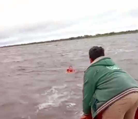 Milagroso rescate en el río Paraguay: Trabajador venezolano sobrevive tras ser arrastrado 13 kilómetros río abajo