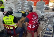 Sistema de control detecta cargamento de cocaína en Puerto de Villeta