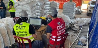 Sistema de control detecta cargamento de cocaína en Puerto de Villeta