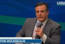 Rousseaux impulsa la agenda verde en la hidrovía