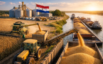 La producción de soja de la zafra 2024/2025 alcanzó 10 millones de toneladas en Paraguay