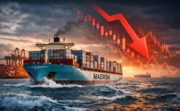 A.P. Moller – Maersk entra en números rojos y ajusta el timón: la era del boom naviero queda atrás