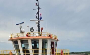 Astillero Aguapé consolida su liderazgo con la entrega del remolcador “Julie” y un fuerte ritmo de obras