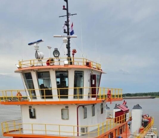 Astillero Aguapé consolida su liderazgo con la entrega del remolcador “Julie” y un fuerte ritmo de obras