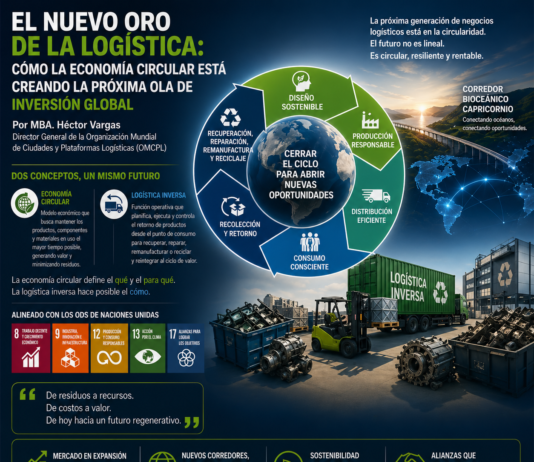 El nuevo oro de la logística: cómo la economía circular está creando la próxima ola de inversión global
