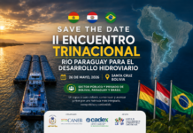 Bolivia acelera su apuesta estratégica por la Hidrovía Paraguay–Paraná y convoca a un encuentro trinacional clave en Santa Cruz