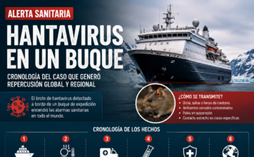 Hantavirus a bordo: cómo un buque desató una alerta sanitaria internacional