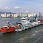 La draga de más de USD 24 millones donada por Japón ya llegó a Sudamérica y se acerca a Paraguay