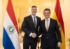 Peña y Paz ratifican una agenda común para impulsar la Hidrovía, el Corredor Bioceánico y la integración regional