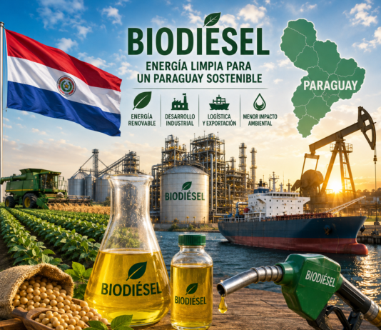 Paraguay impulsa la industrialización de la soja con el aumento gradual de la mezcla de biodiésel