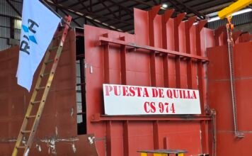La construcción naval paraguaya vive un momento histórico con el inicio del remolcador CS-974